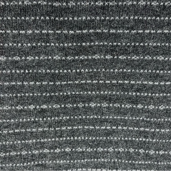 Old Navy 100% Lambswool V-Neck Sweater Vest In Charcoal Gray & White Sz L - Picture 5 of 12